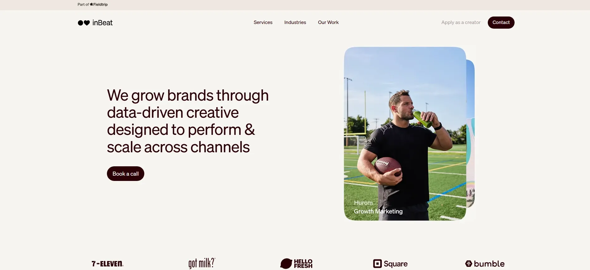 inBeat Agency focused on creator marketing and paid social performance.