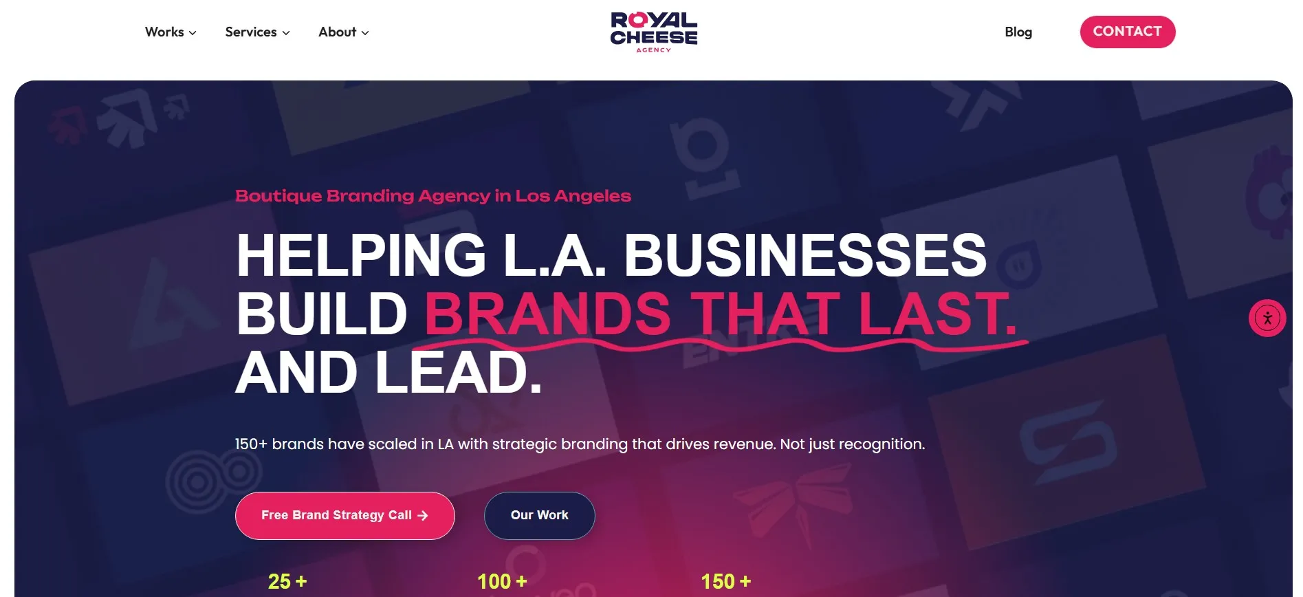 Royal Cheese Digital building brand identity and creative campaigns in LA.