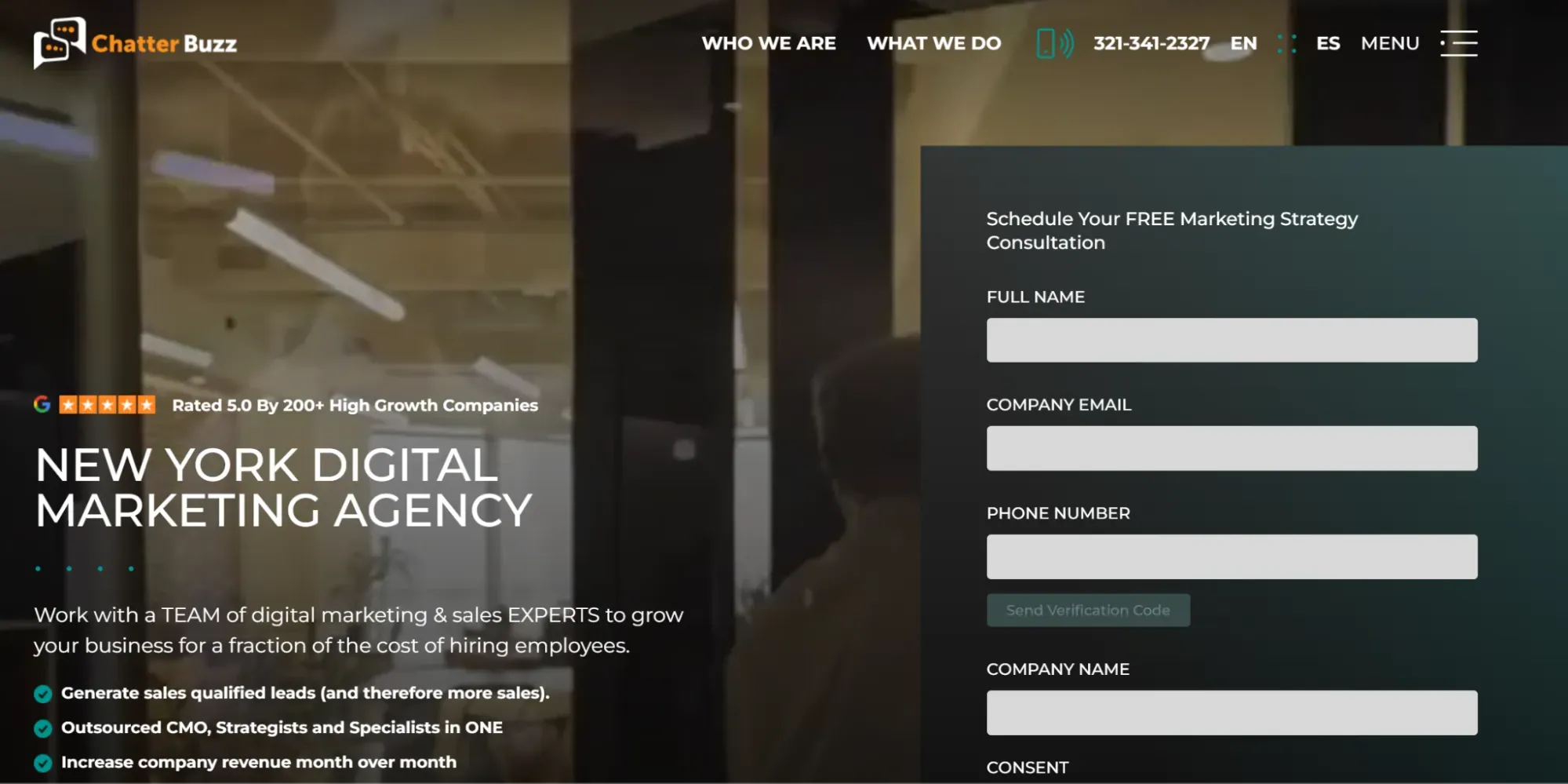 Chatter Buzz digital marketing agency for lead generation and growth.