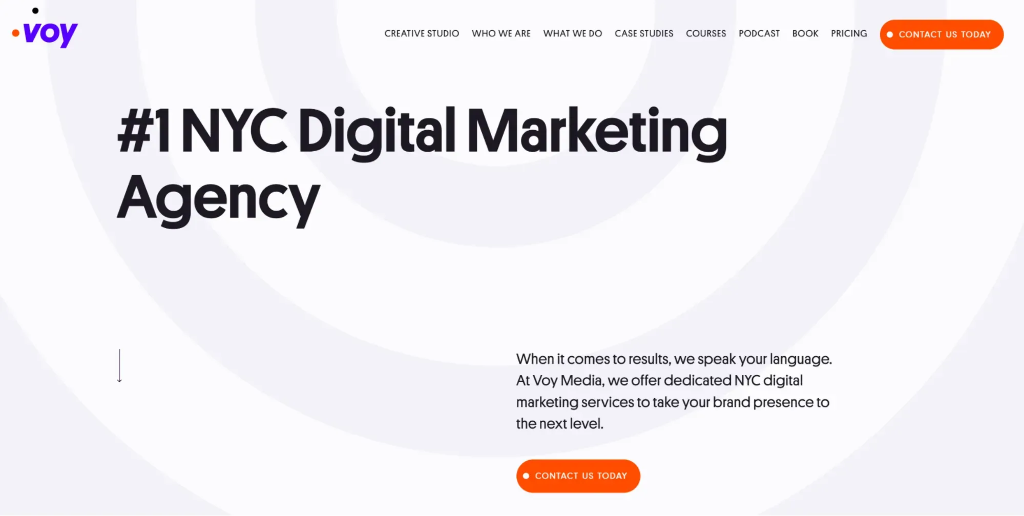 Voy Media NYC digital marketing agency for paid media and growth.