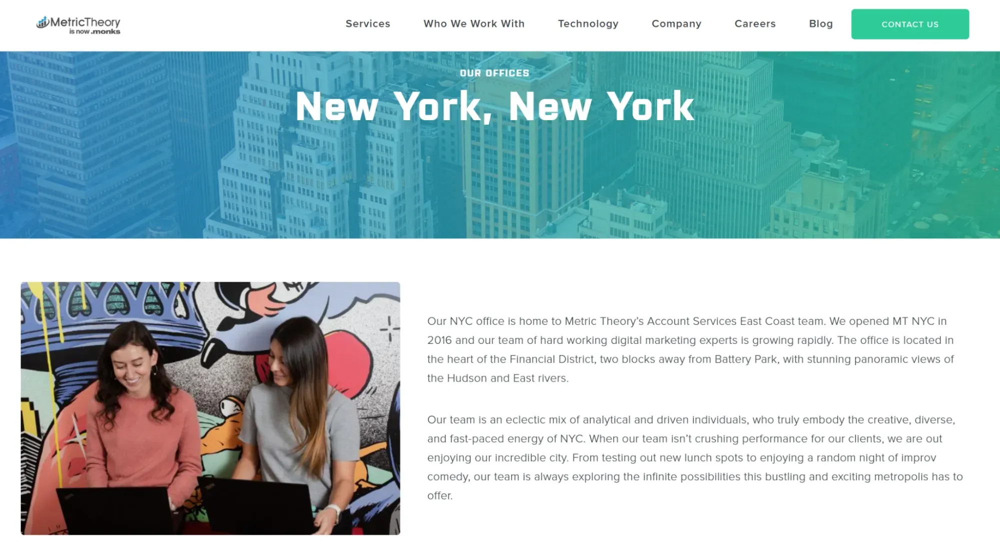 Metric Theory performance marketing agency for paid media and analytics.