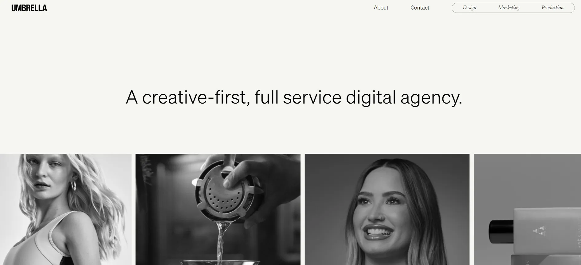 Umbrella Los Angeles creative agency producing high-end brand content.