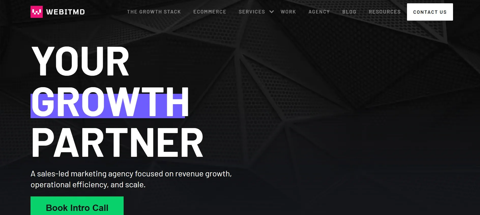 WEBITMD growth agency linking marketing, CRM, and revenue systems.