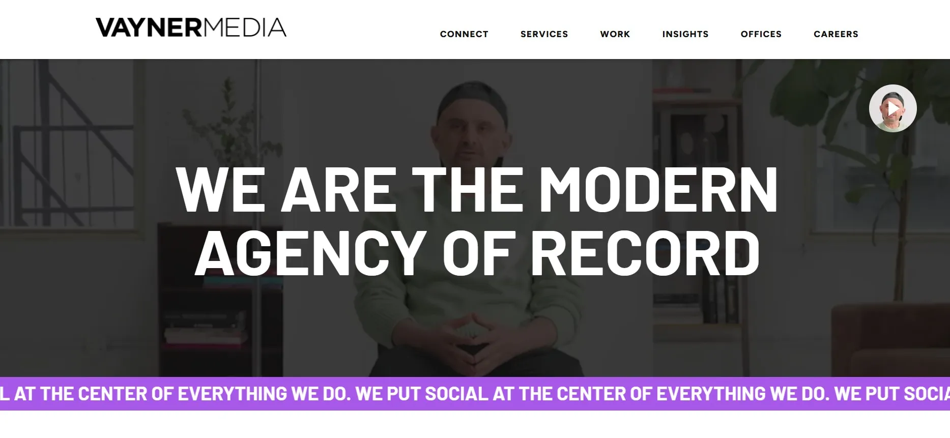 VaynerMedia social-first agency with creator and brand campaigns.