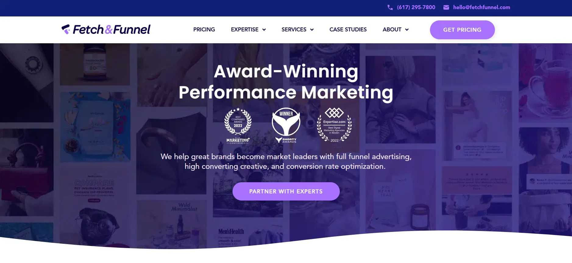 Fetch & Funnel agency connecting creative, CRO, and paid media growth.