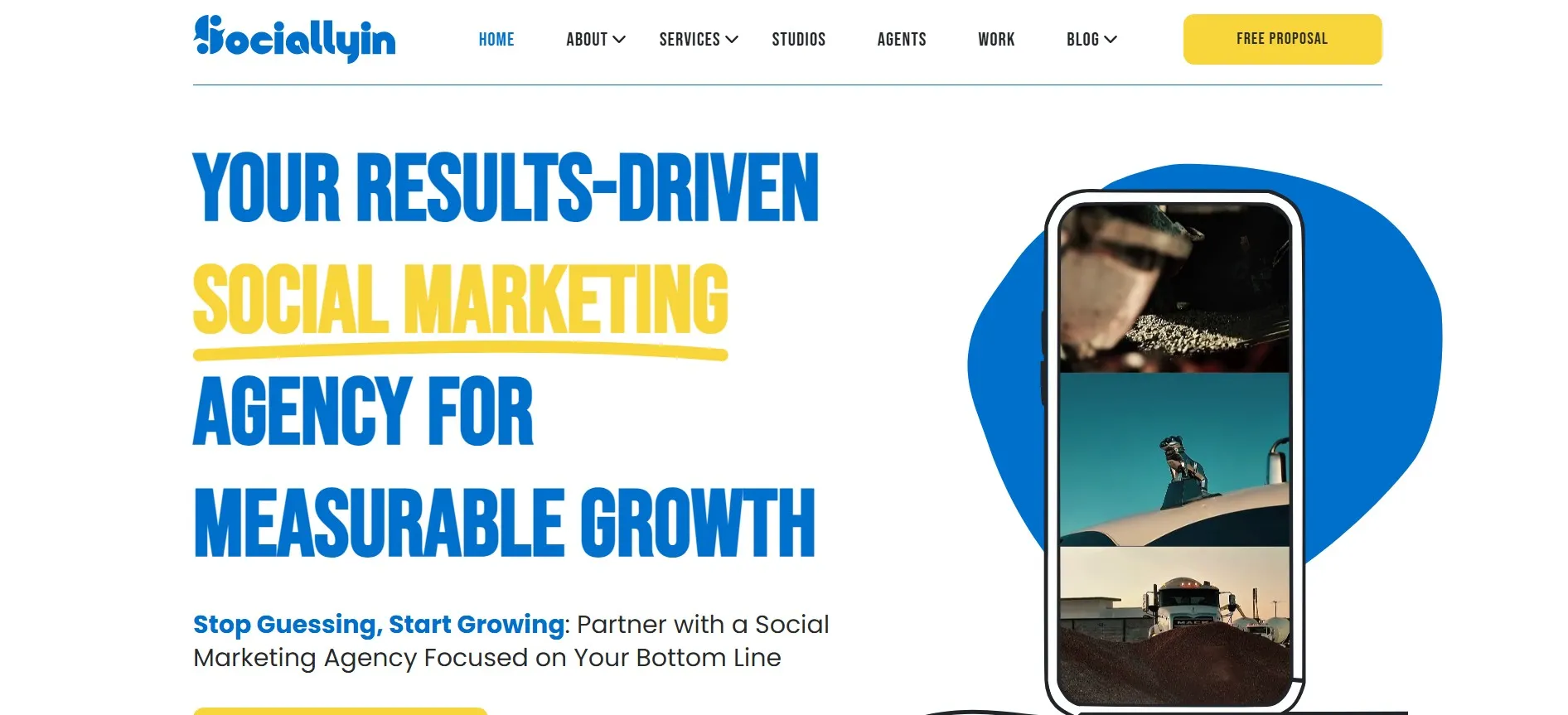 Sociallyin agency providing social media content and paid campaign support.
