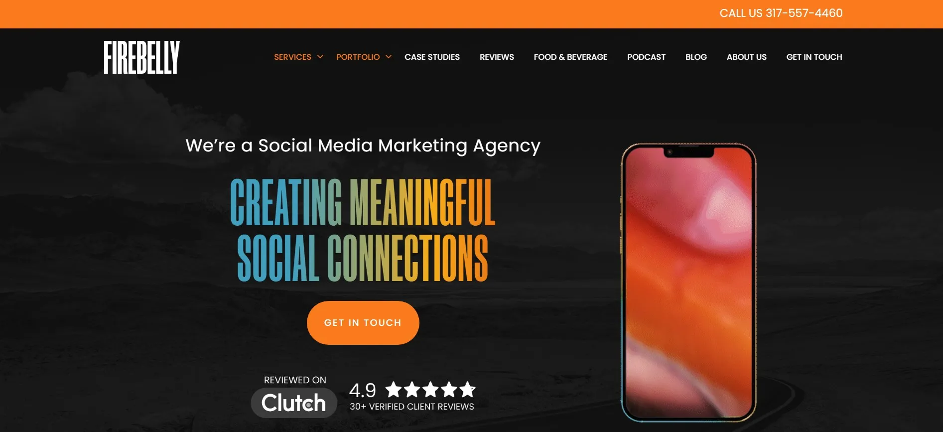 Firebelly social media agency focused on content and community growth.