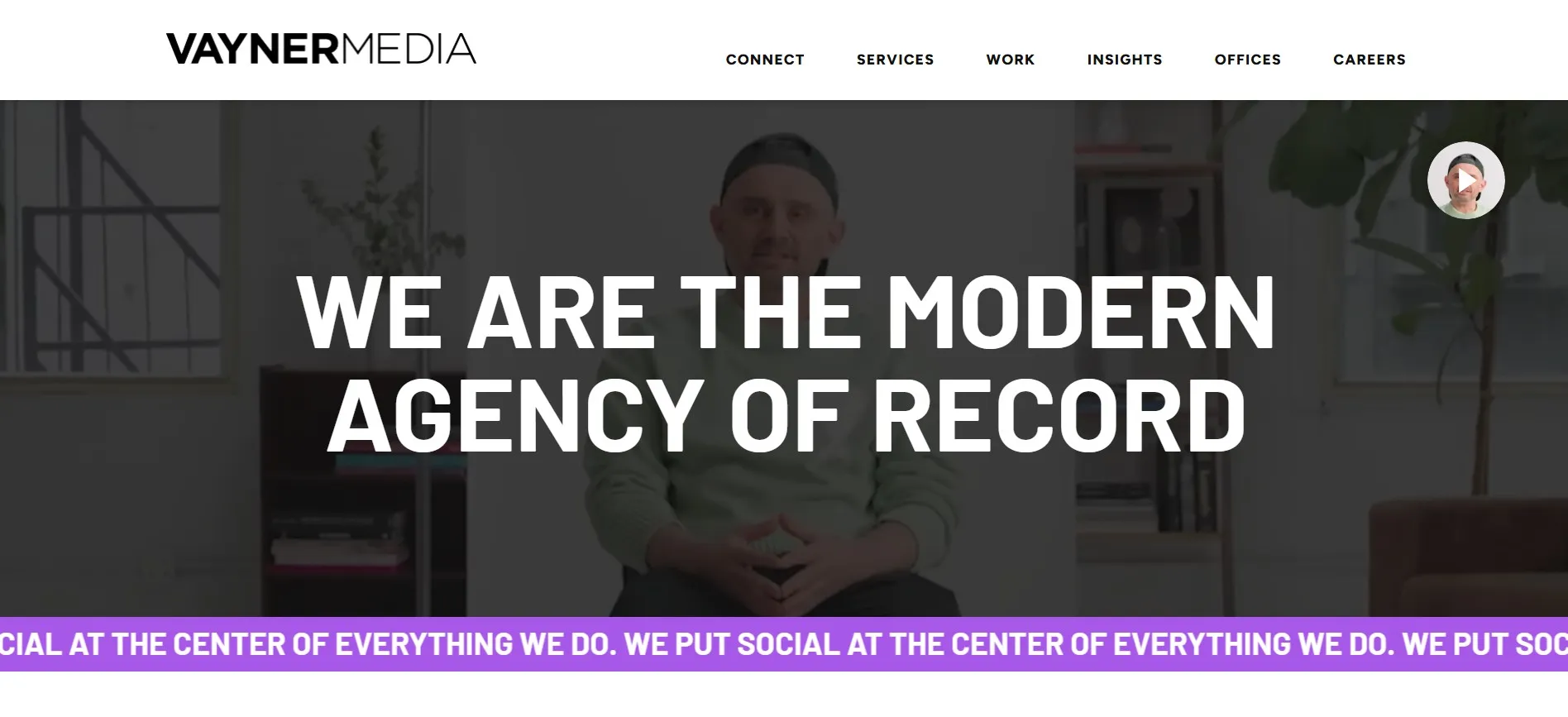 VaynerMedia agency building brand and social media content strategies.