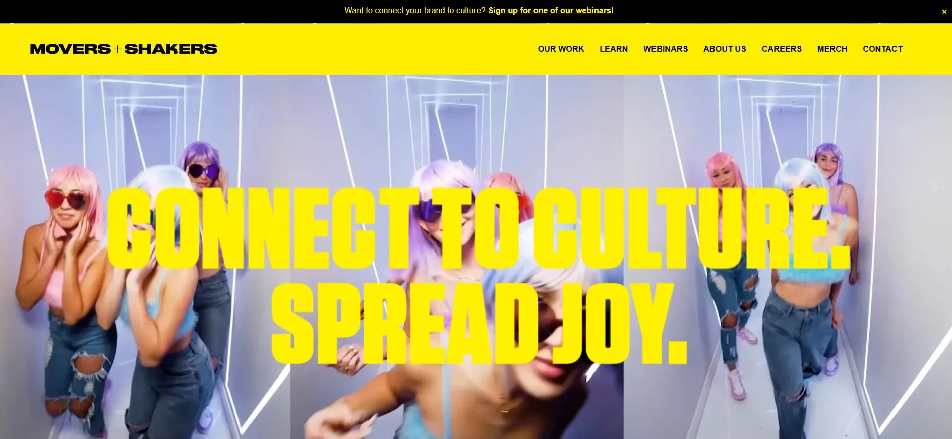 Movers+Shakers agency creating TikTok campaigns and cultural content.