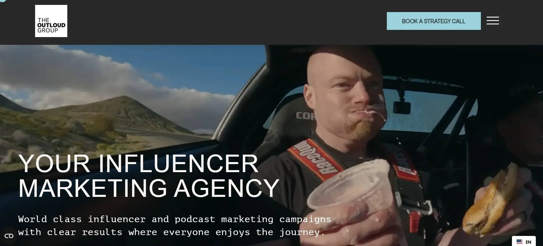 The Outloud Group influencer agency for large-scale creator campaigns.