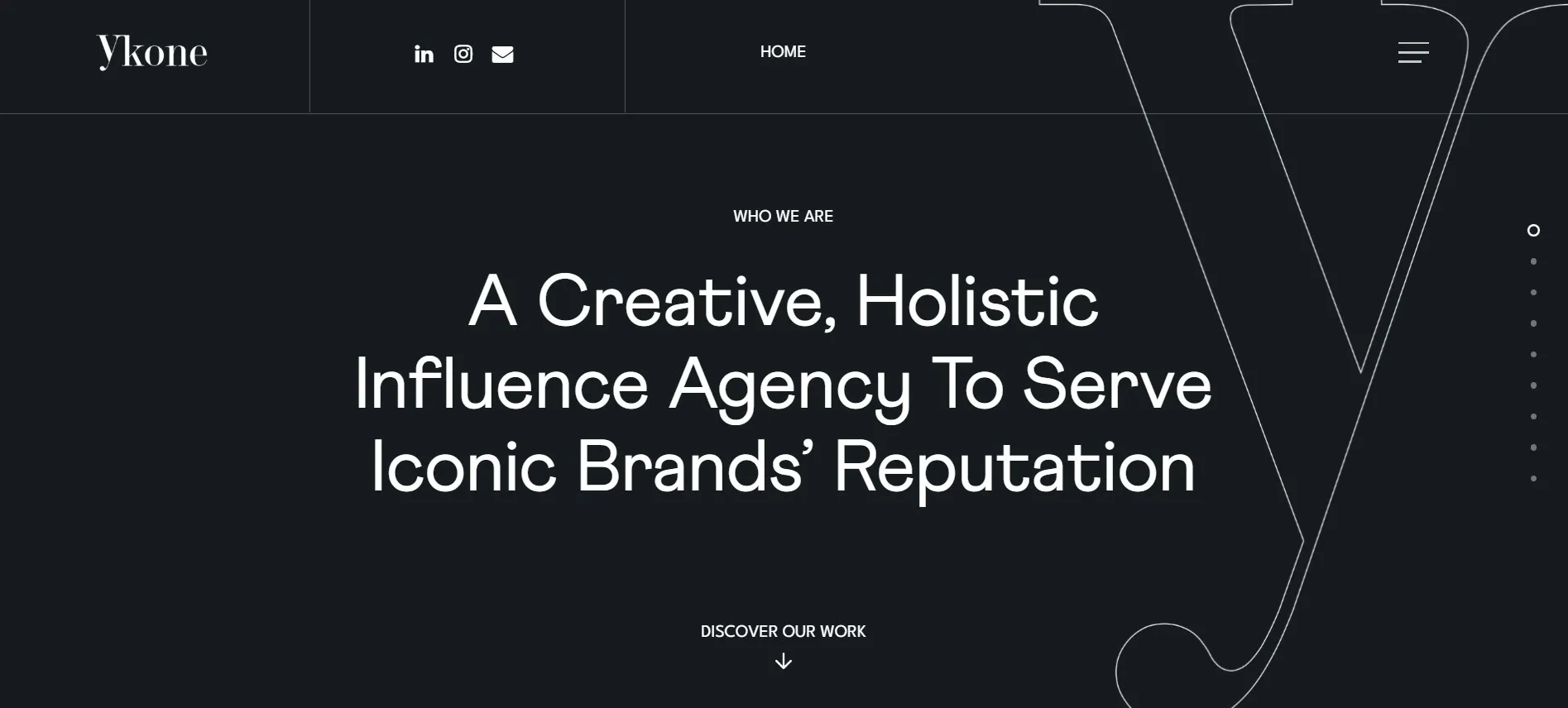 YKONE global influencer agency for luxury brand campaigns and content.