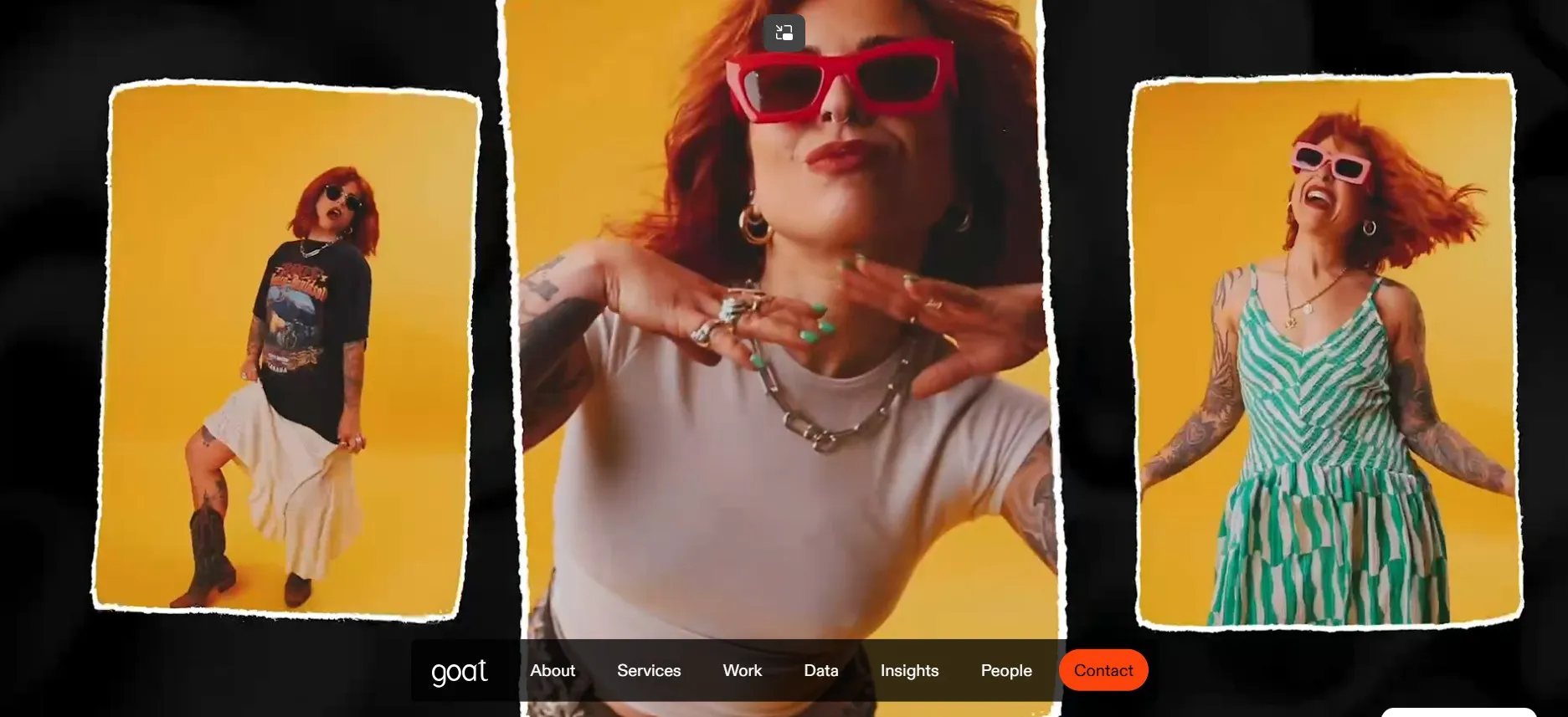 The Goat Agency managing influencer campaigns with commerce and paid media.