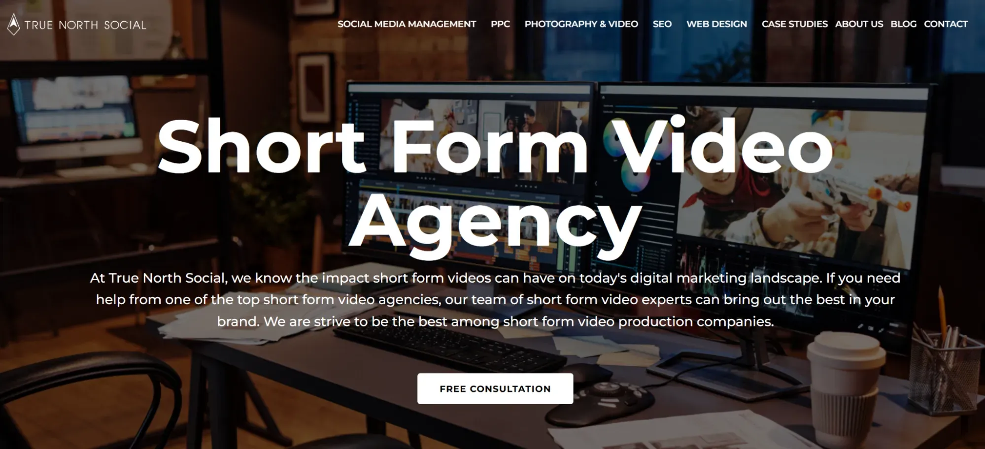 Short-Form Video Agency - True North Social
