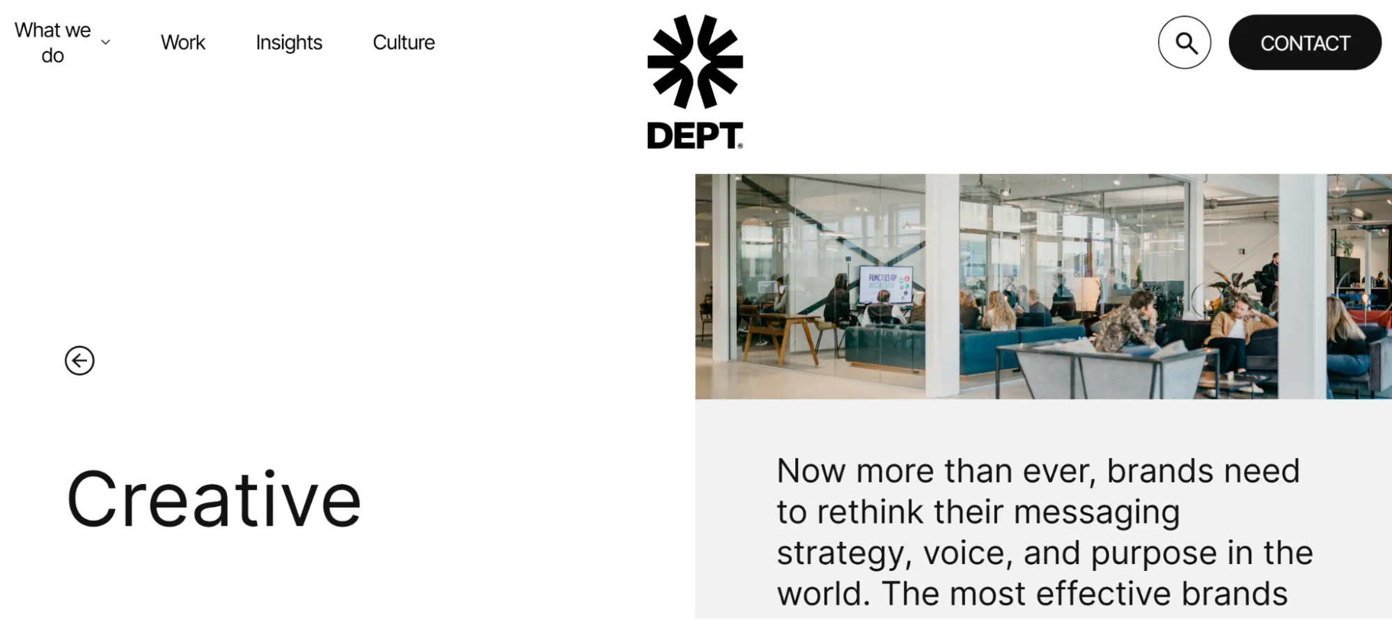 Creative Agency - DEPT®