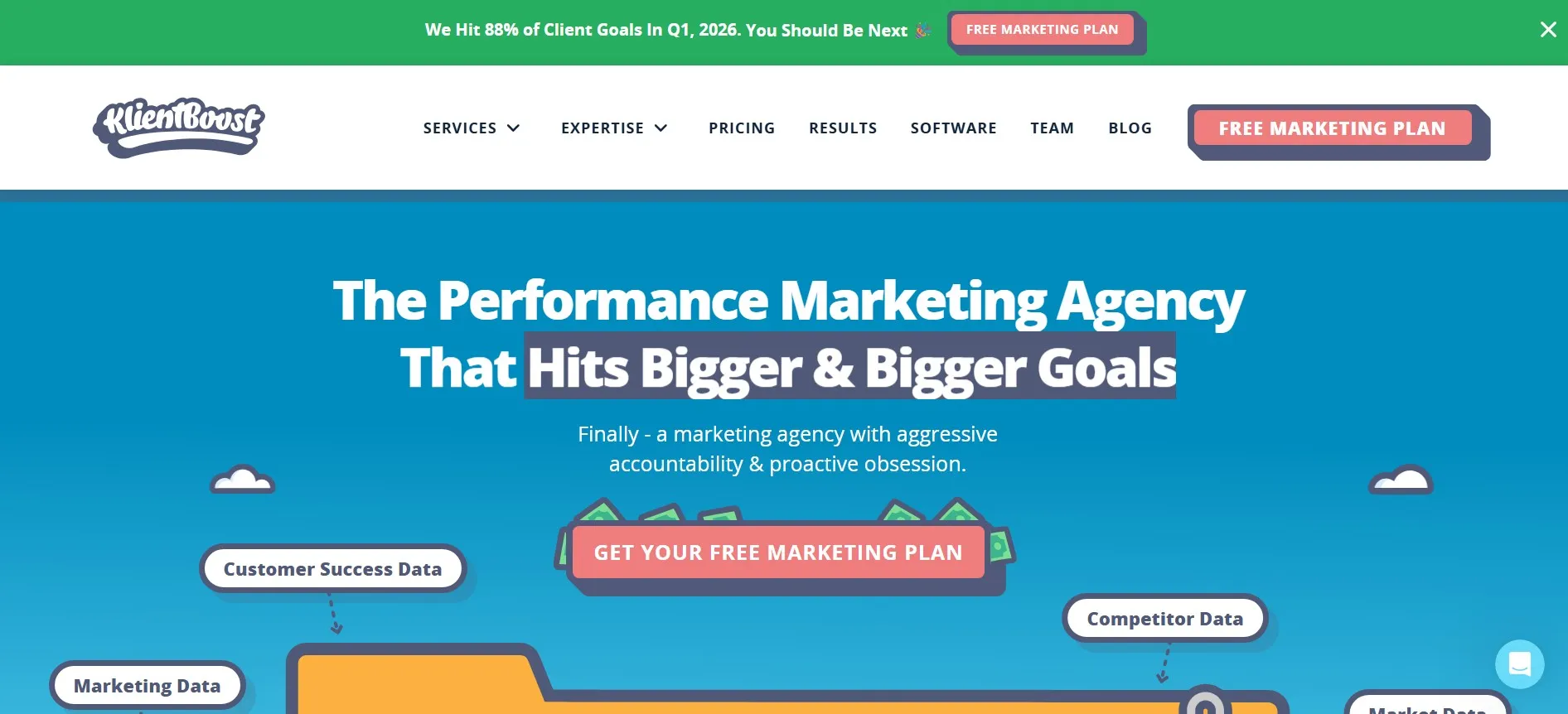 KlientBoost performance agency for paid media and conversion growth.