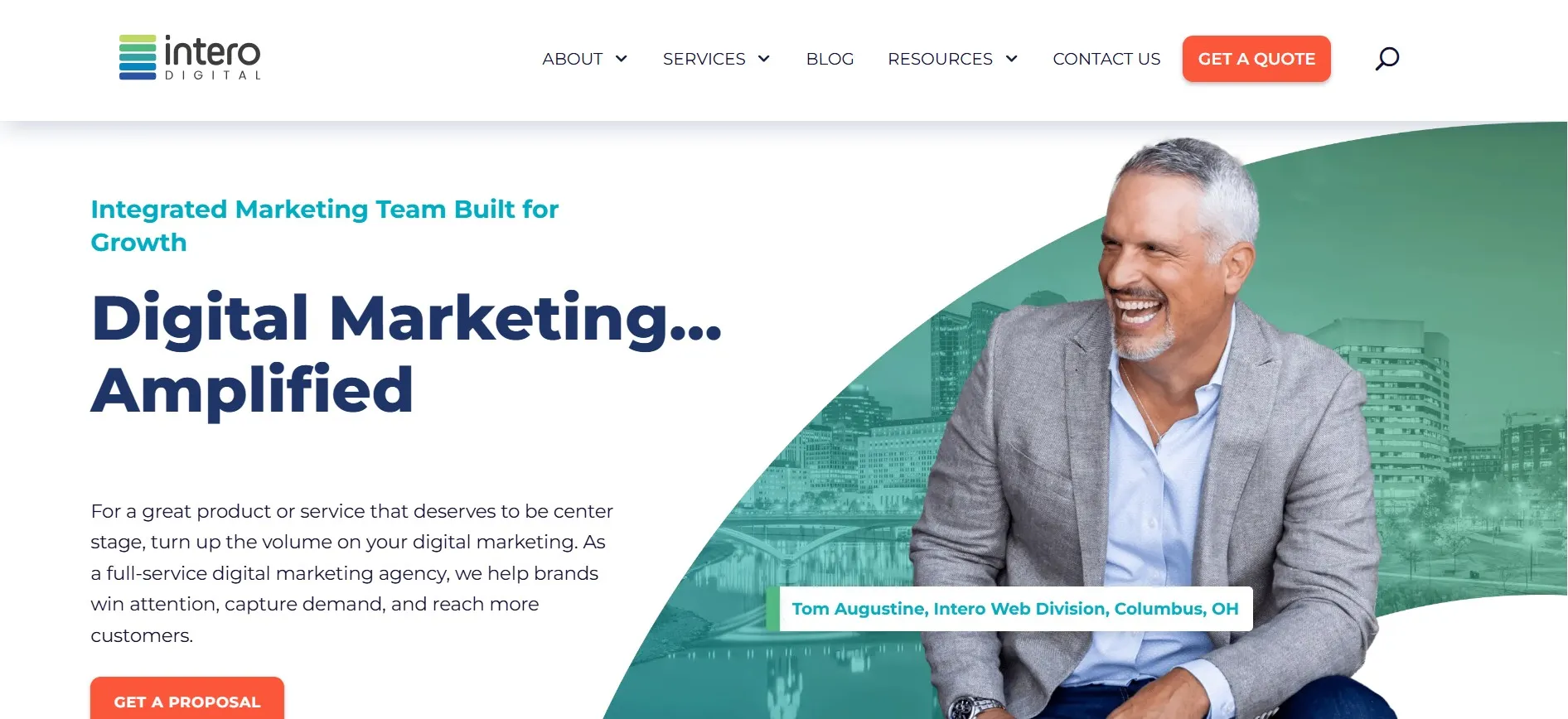Intero Digital agency for SEO, paid media, content, and web growth.