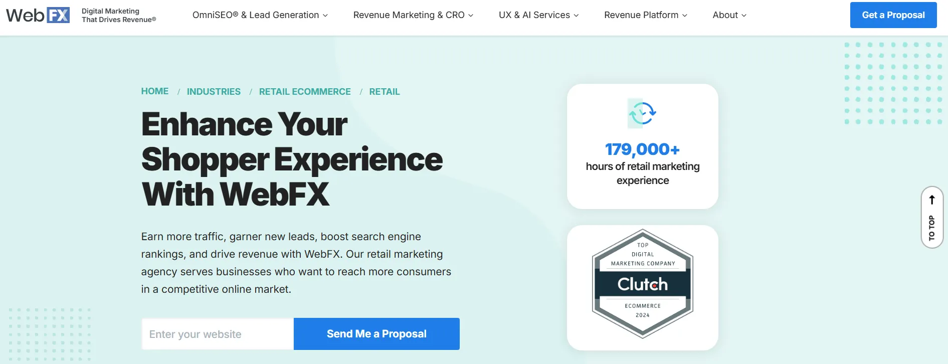 Retail Marketing Agency - WebFX