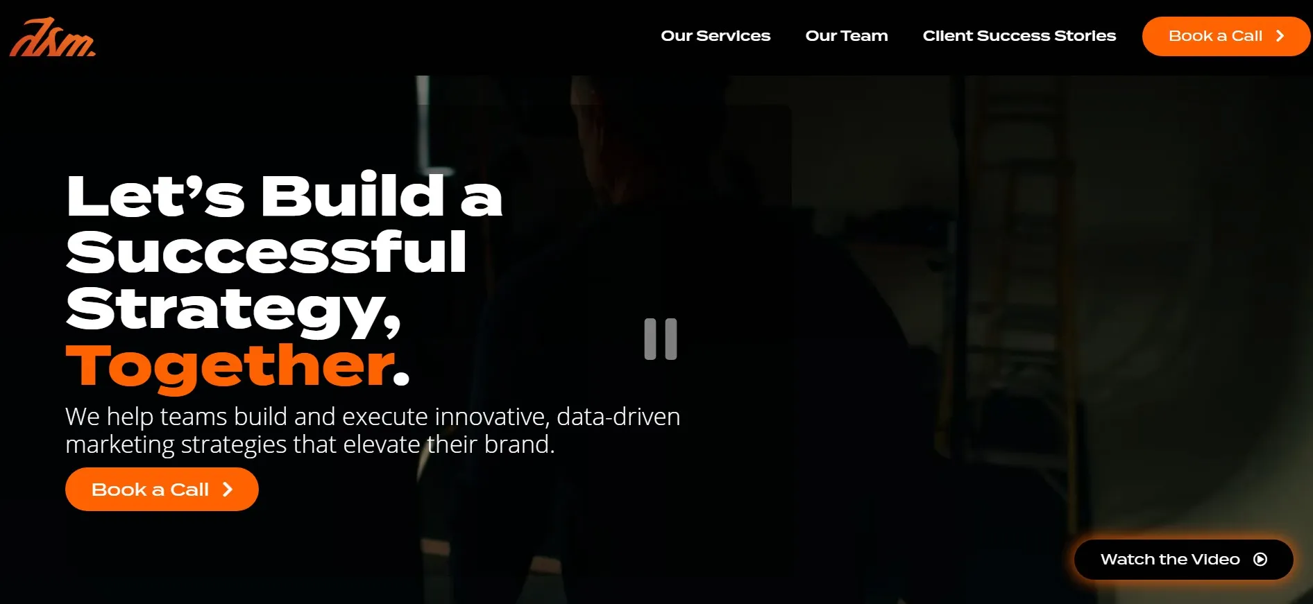 DSM builds brand, digital, and marketing strategies for business growth.