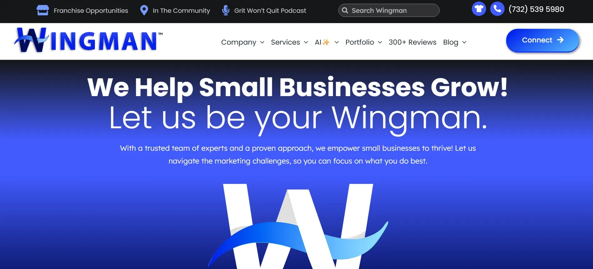 Wingman Planning provides SEO, ads, and web design for NJ small businesses.