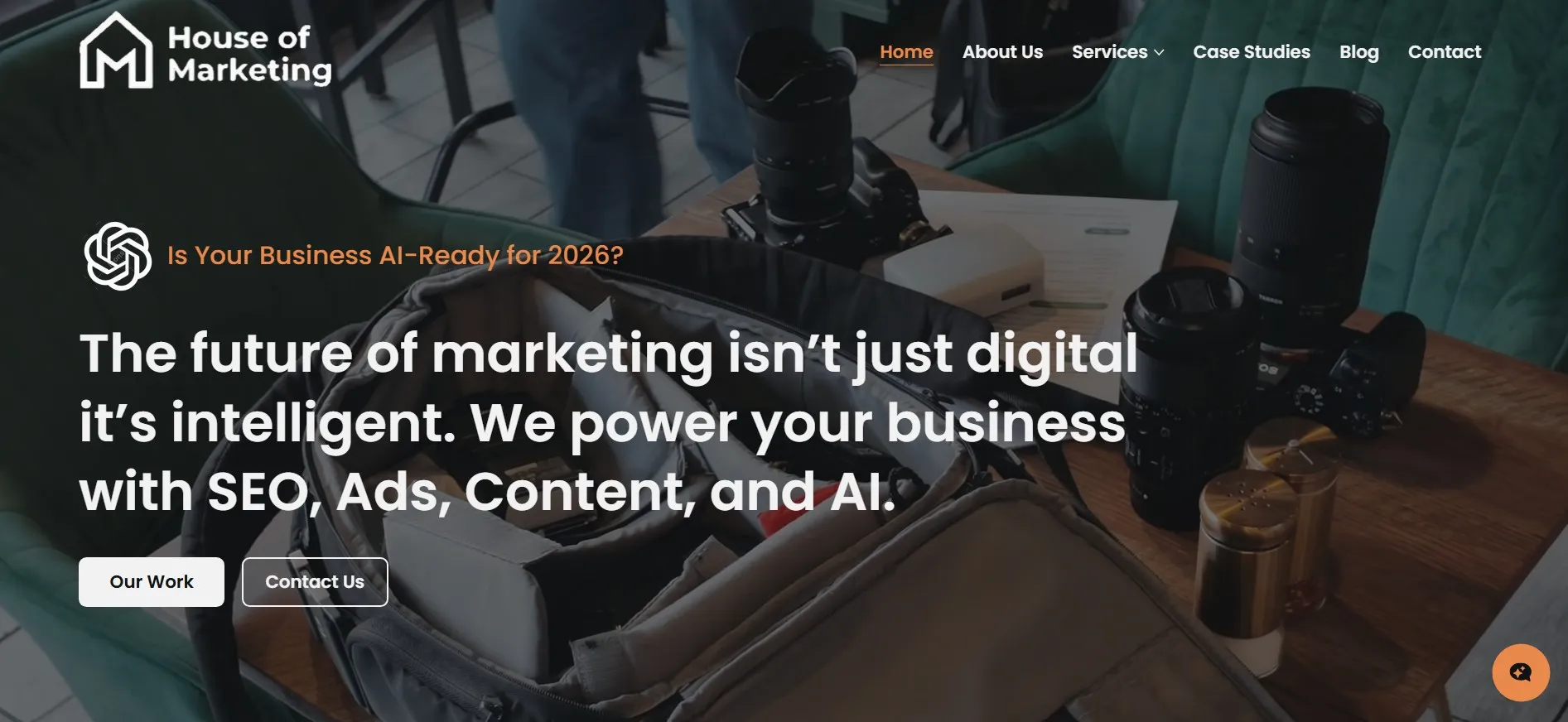 House of Marketing provides AI, SEO, ads, and content for local brands.