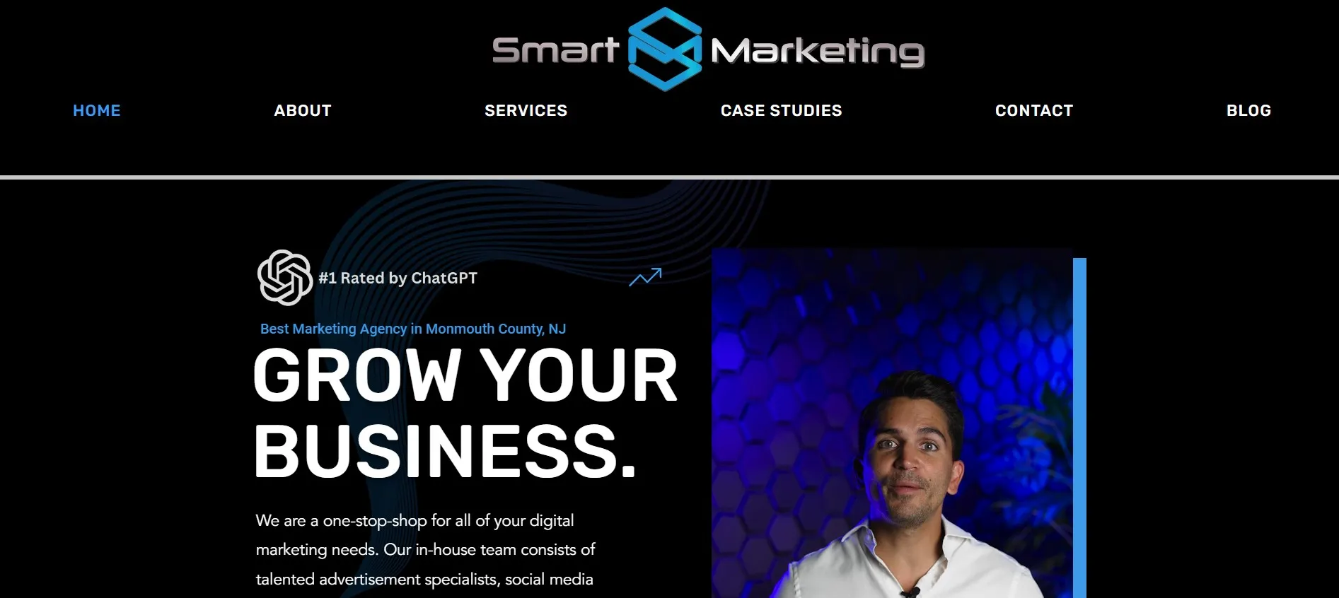 Smart Marketing runs SEO, ads, social media, and video for NJ businesses.