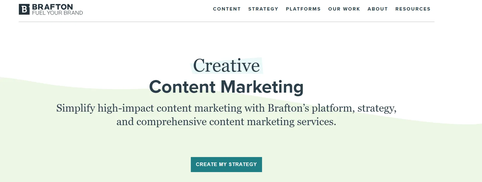 Brafton content marketing agency for tech companies, combining SEO, PPC, content creation, and analytics. 