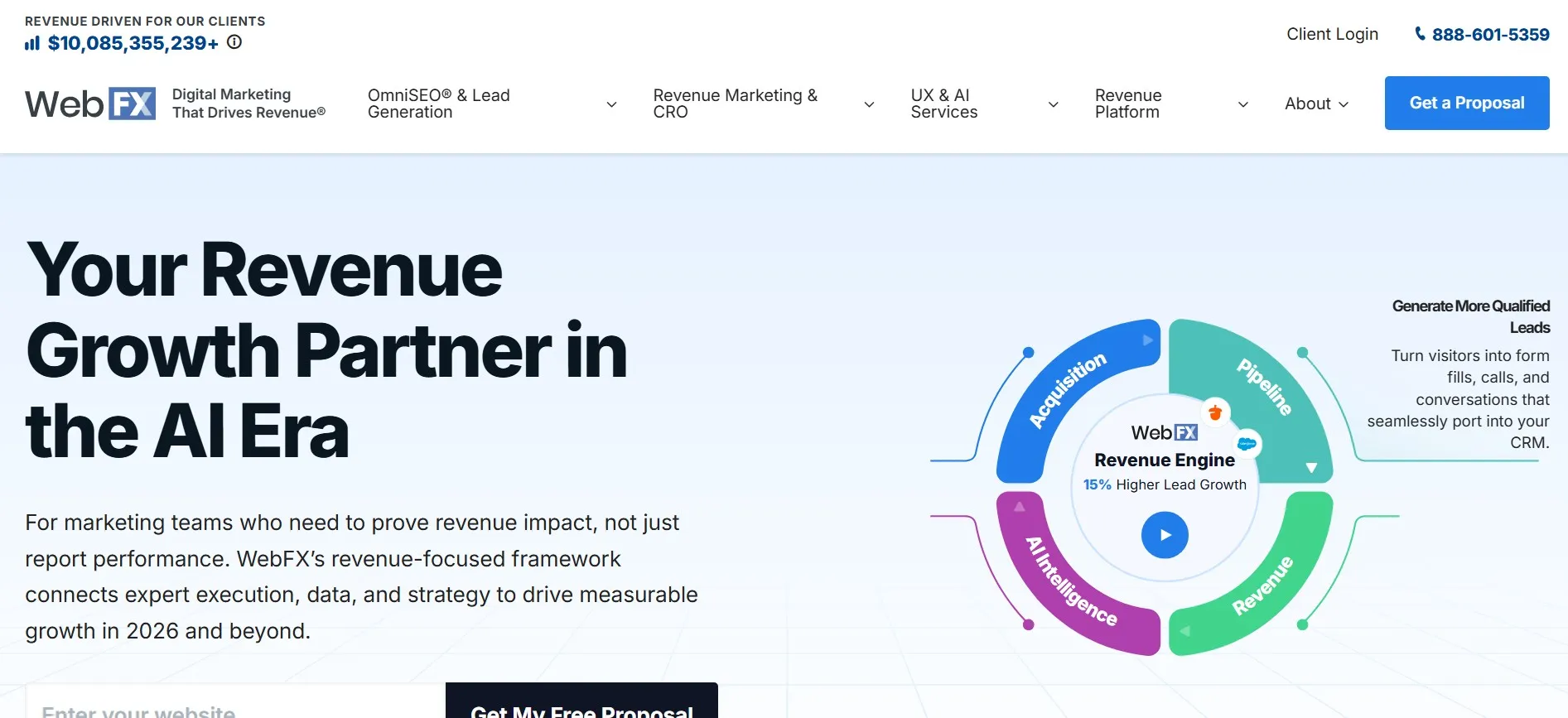 WebFX digital agency for SEO, PPC, CRO, and revenue-focused campaigns.