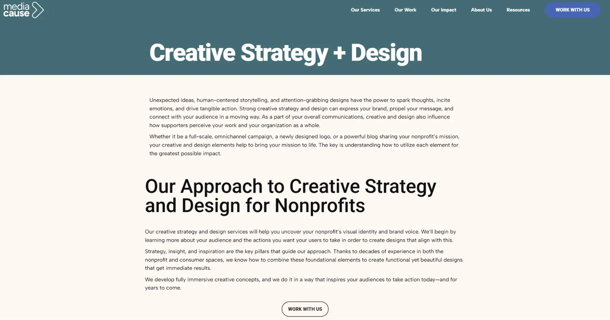 Creative Strategy Agency - Media Cause