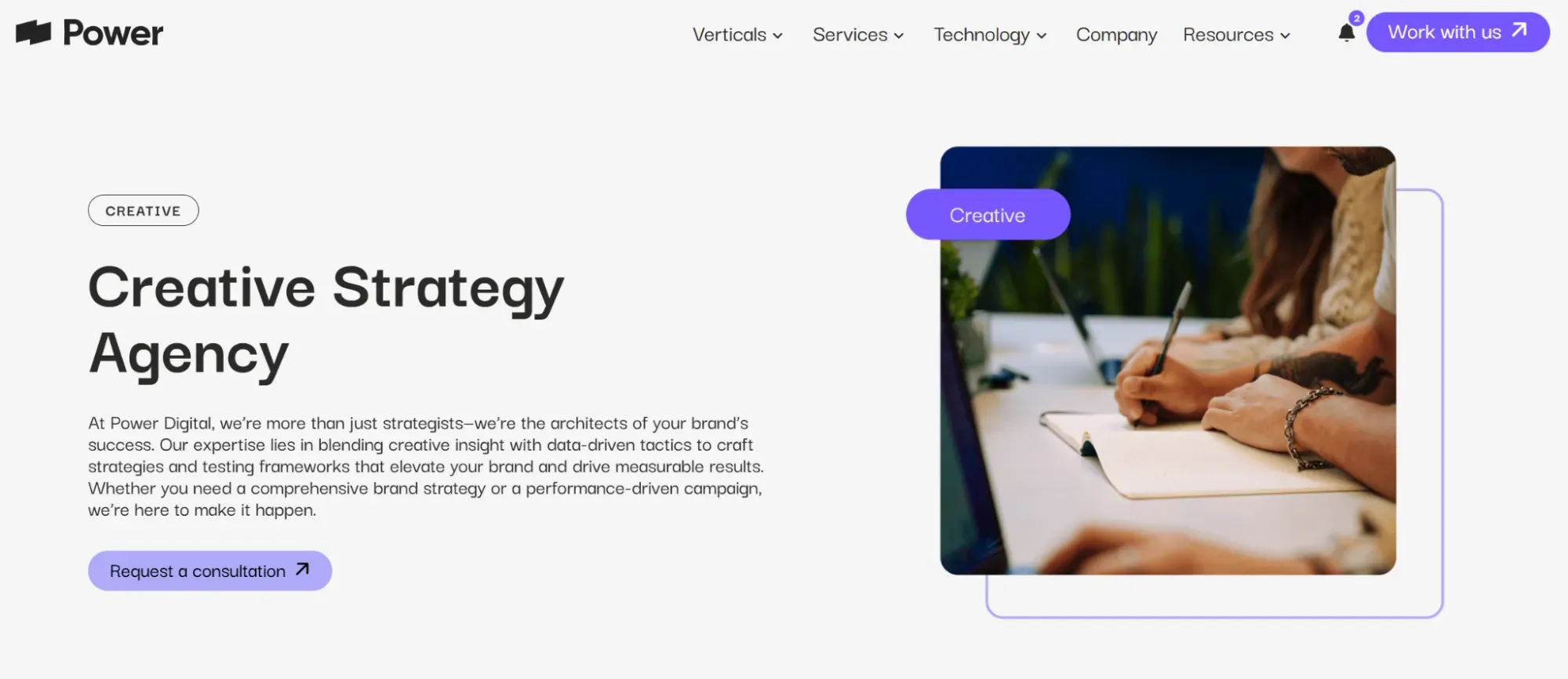 Creative Strategy Agency - Power Digital