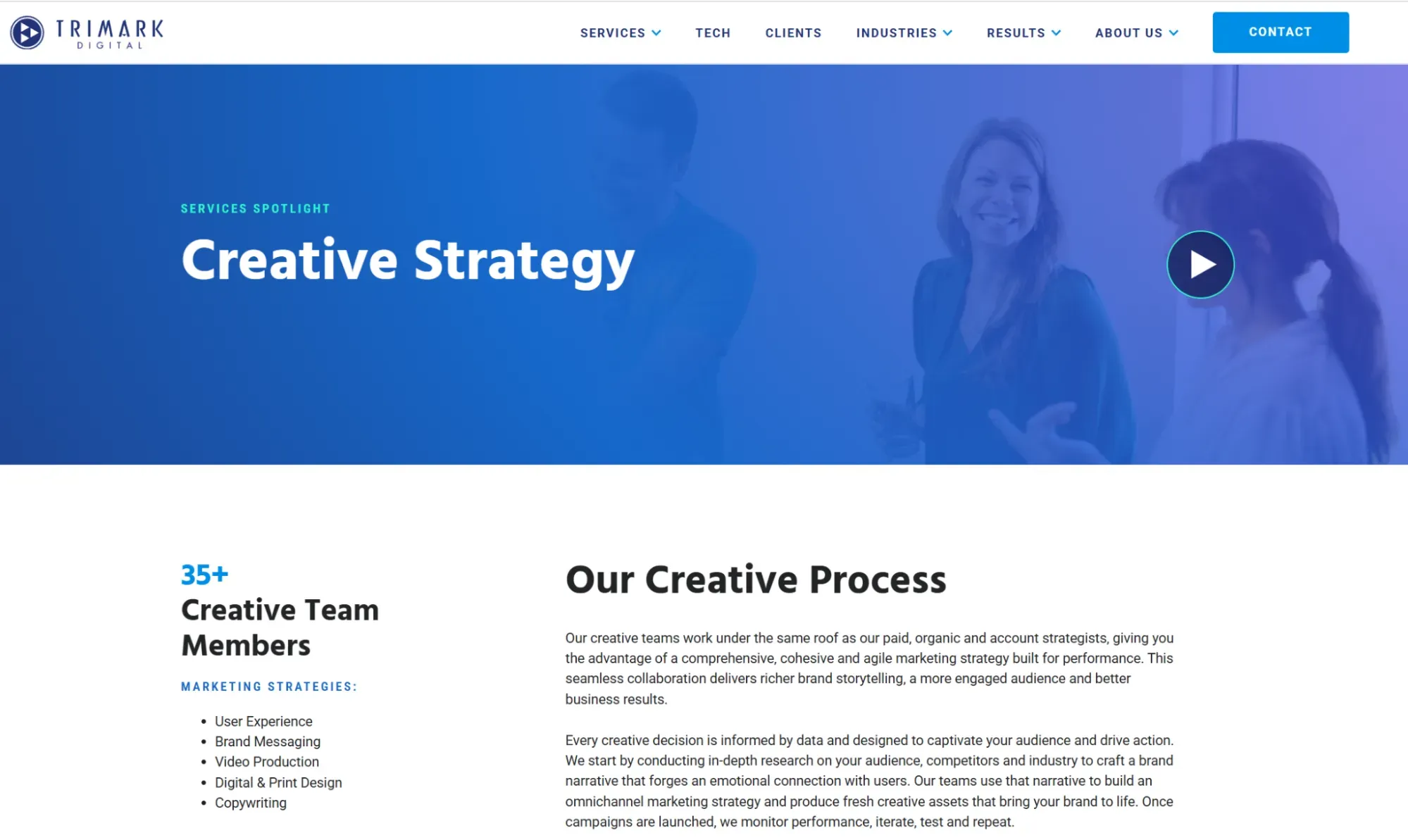 Creative Strategy Agency - TriMark Digital