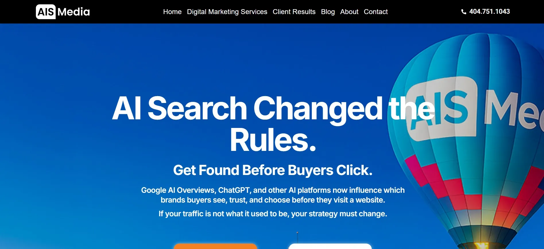AIS Media SEO, PPC, and AI search services for buyer visibility.