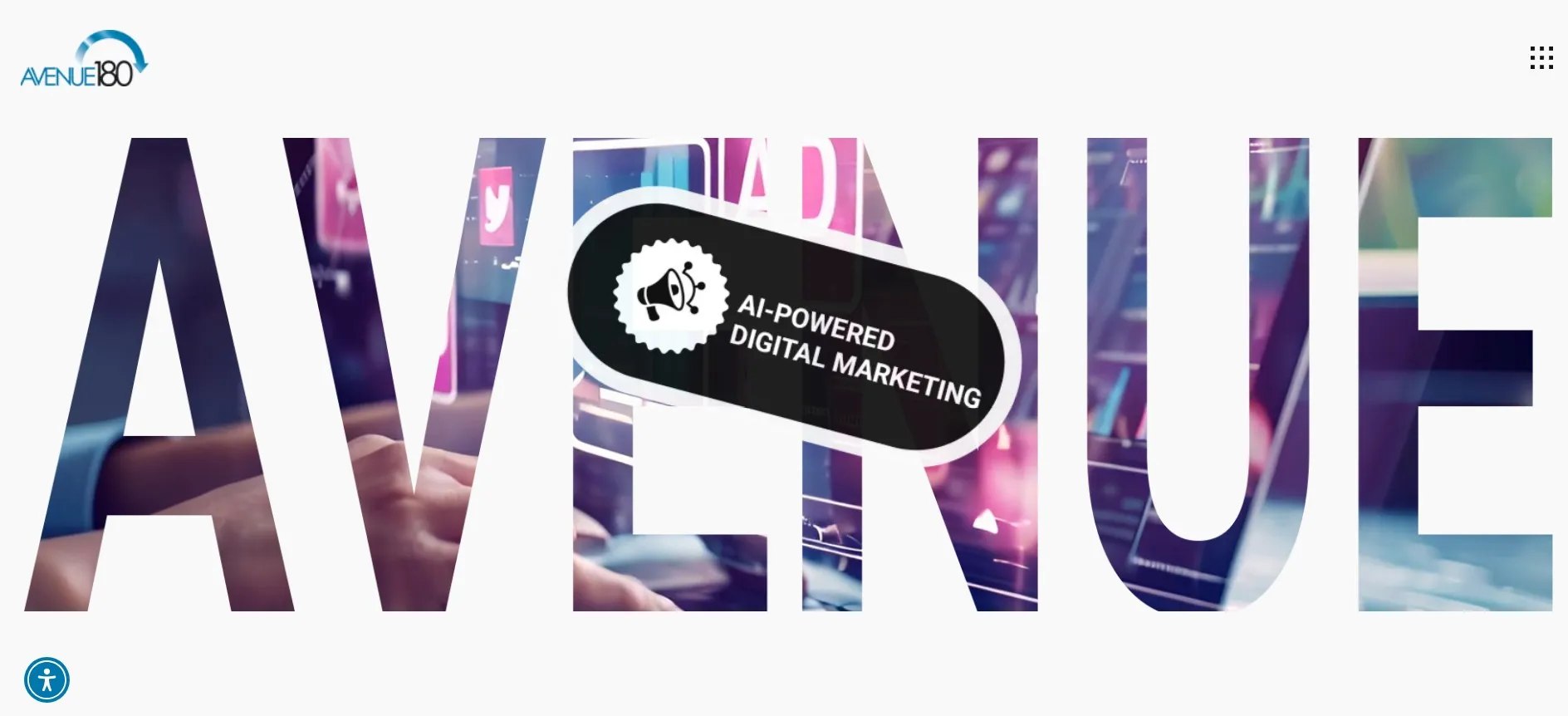 Avenue180 AI-powered digital marketing services for SEO, PPC, and analytics.