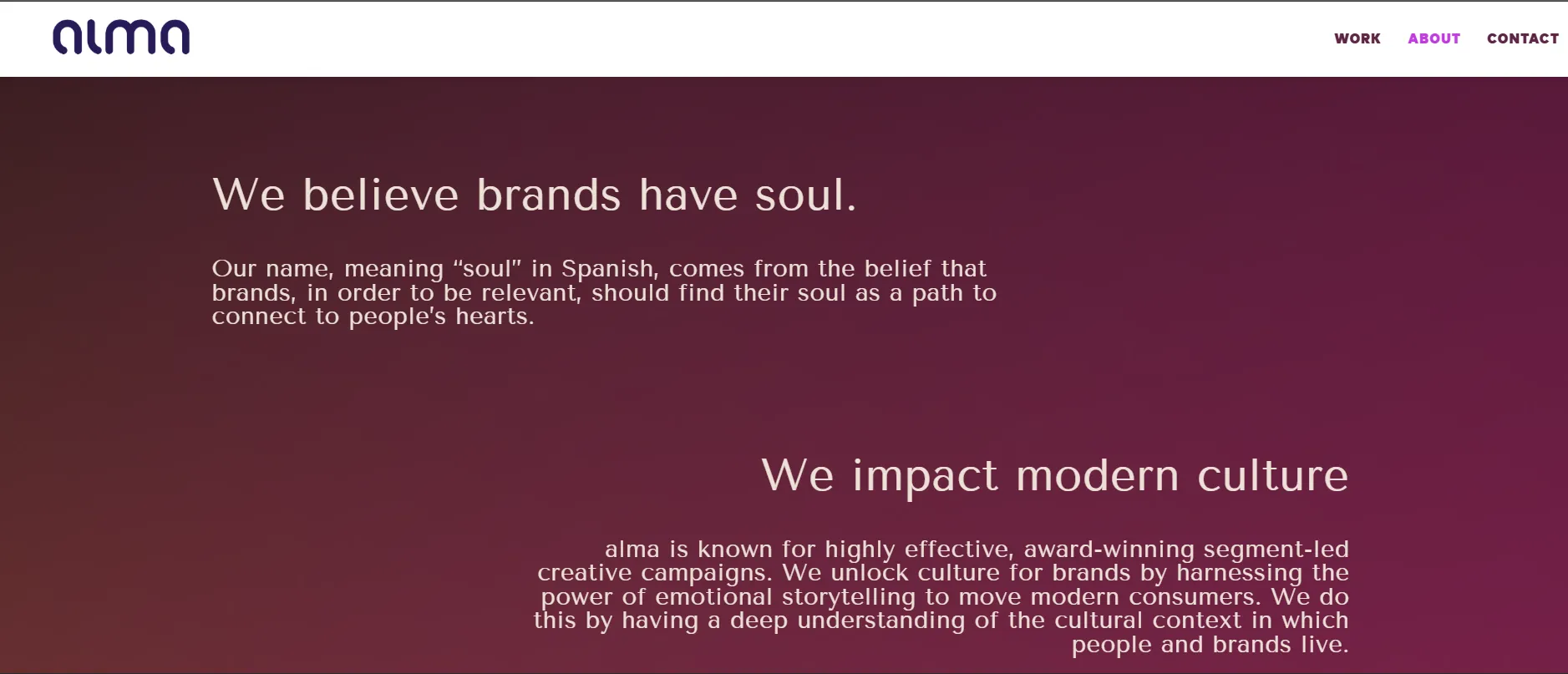 Miami Digital Marketing Agency - Alma