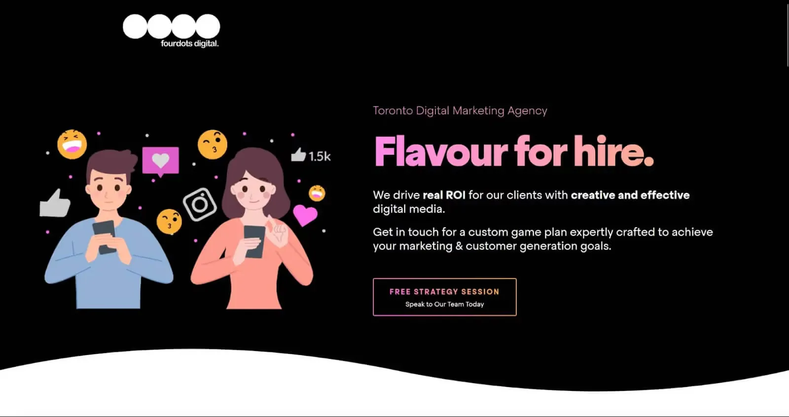 Social Media Agency in Toronto - Four Dots Digital