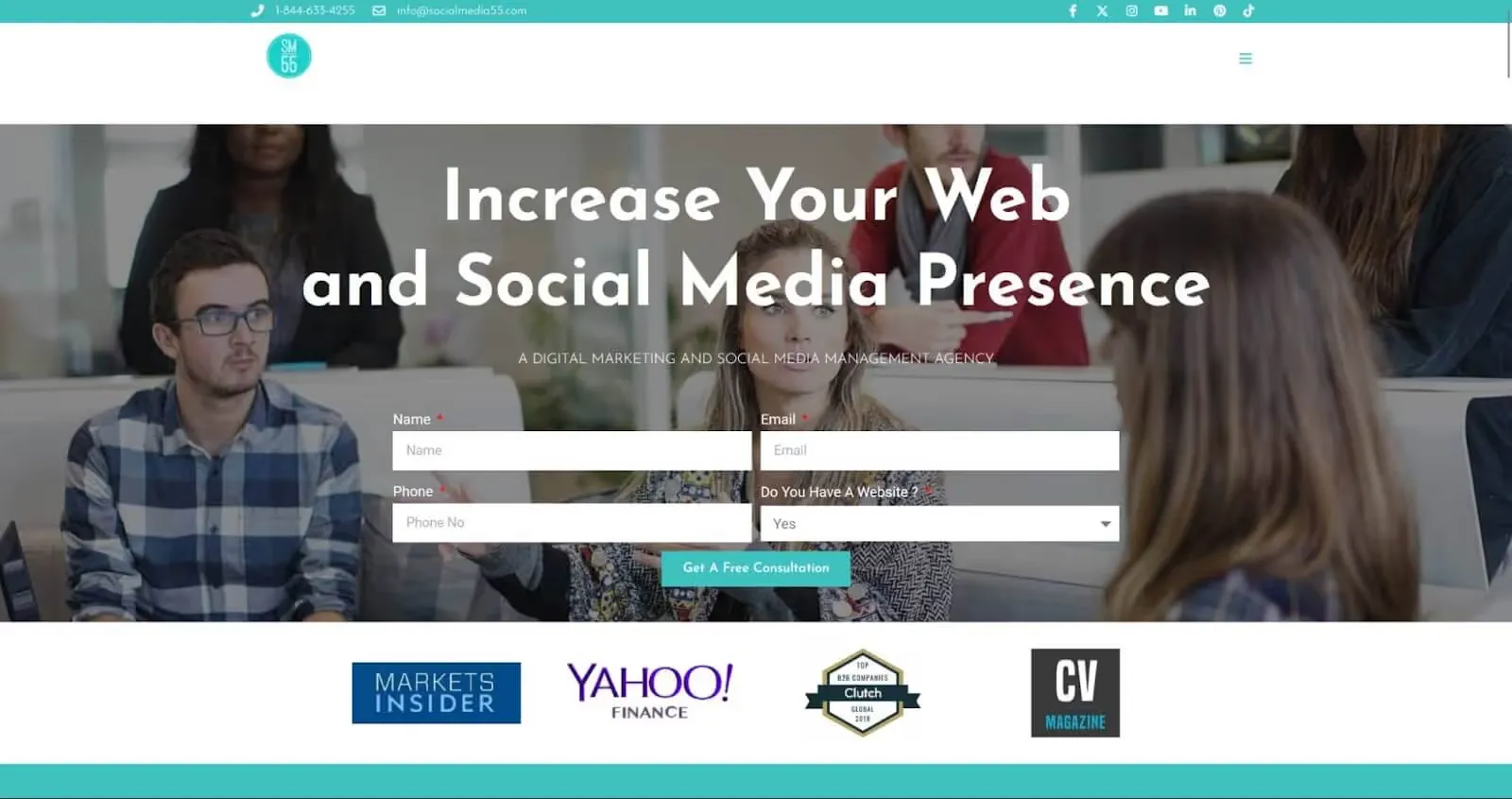 Social Media Agency in Toronto - Social Media 55