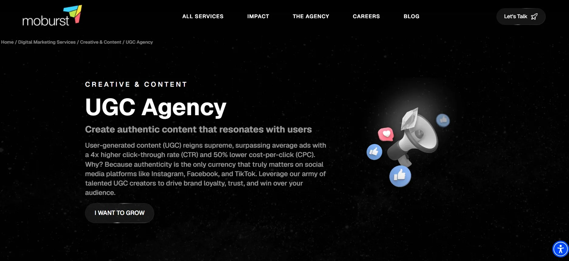 Moburst creates user content campaigns for brands that want trust. 