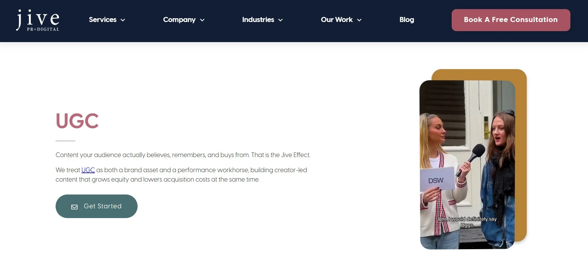 Jive PR + Digital turns creator content into PR and social momentum.
