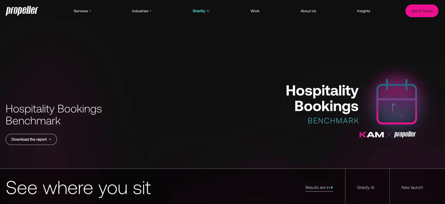 propeller homepage screenshot
