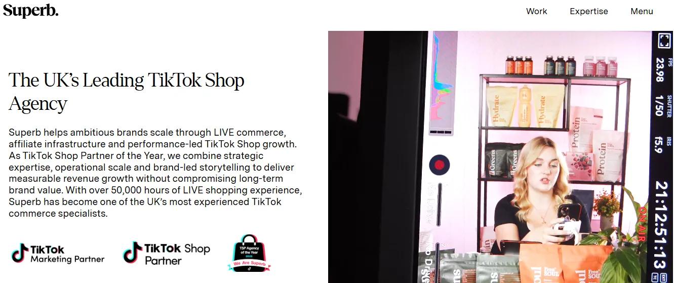 TikTok Shop Agency - Superb