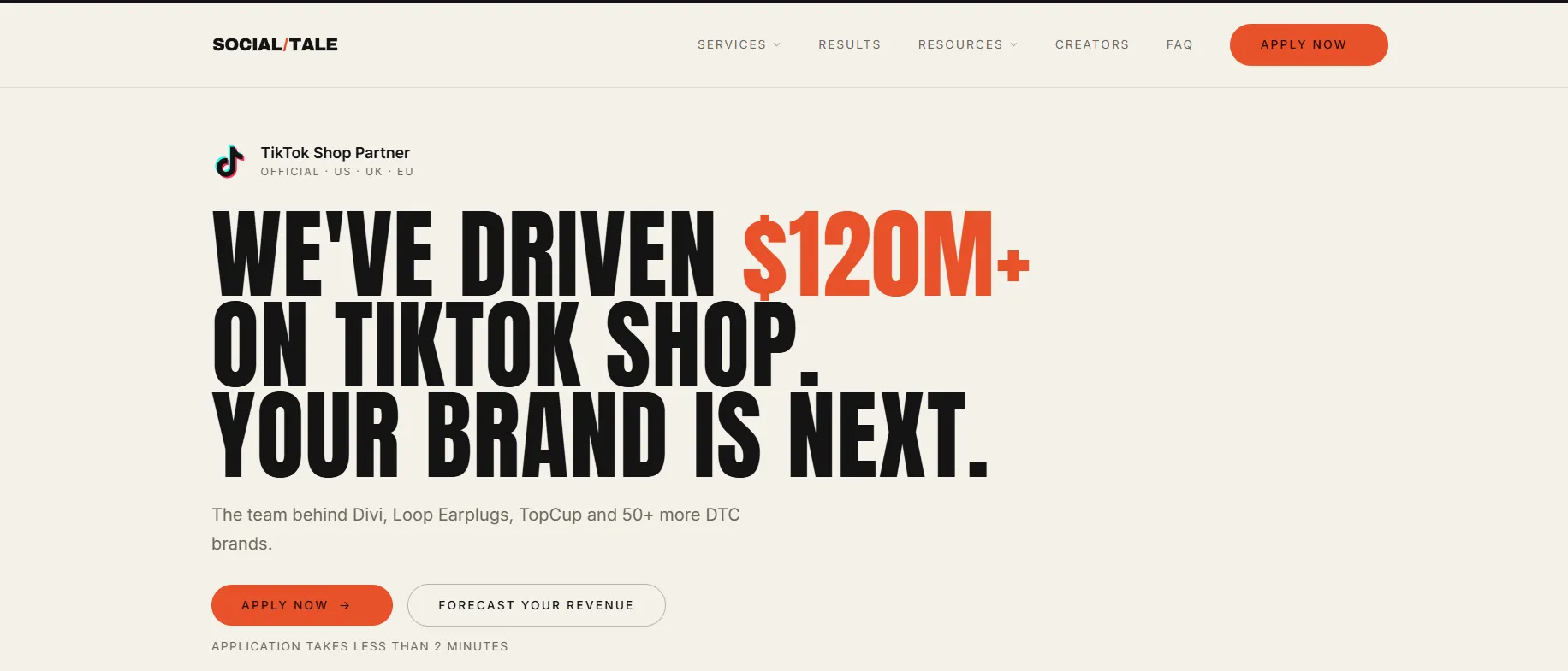 TikTok Shop Agency - Social Tale