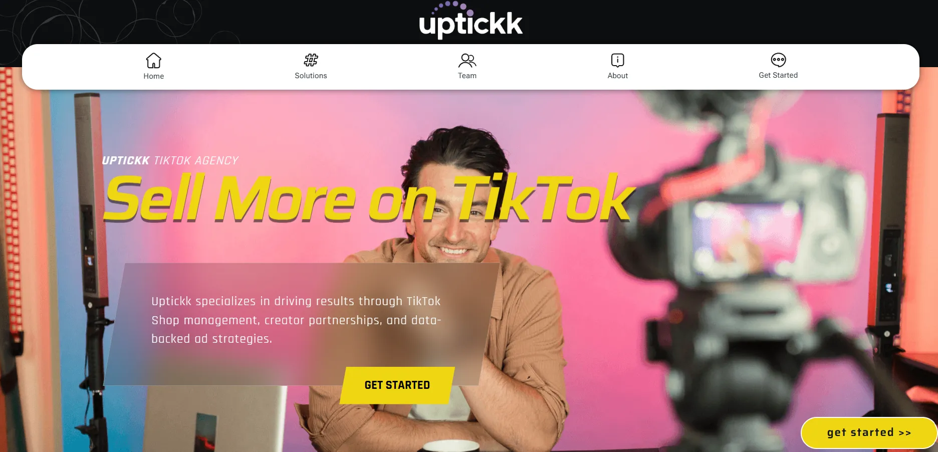 TikTok Shop Agency - Uptickk