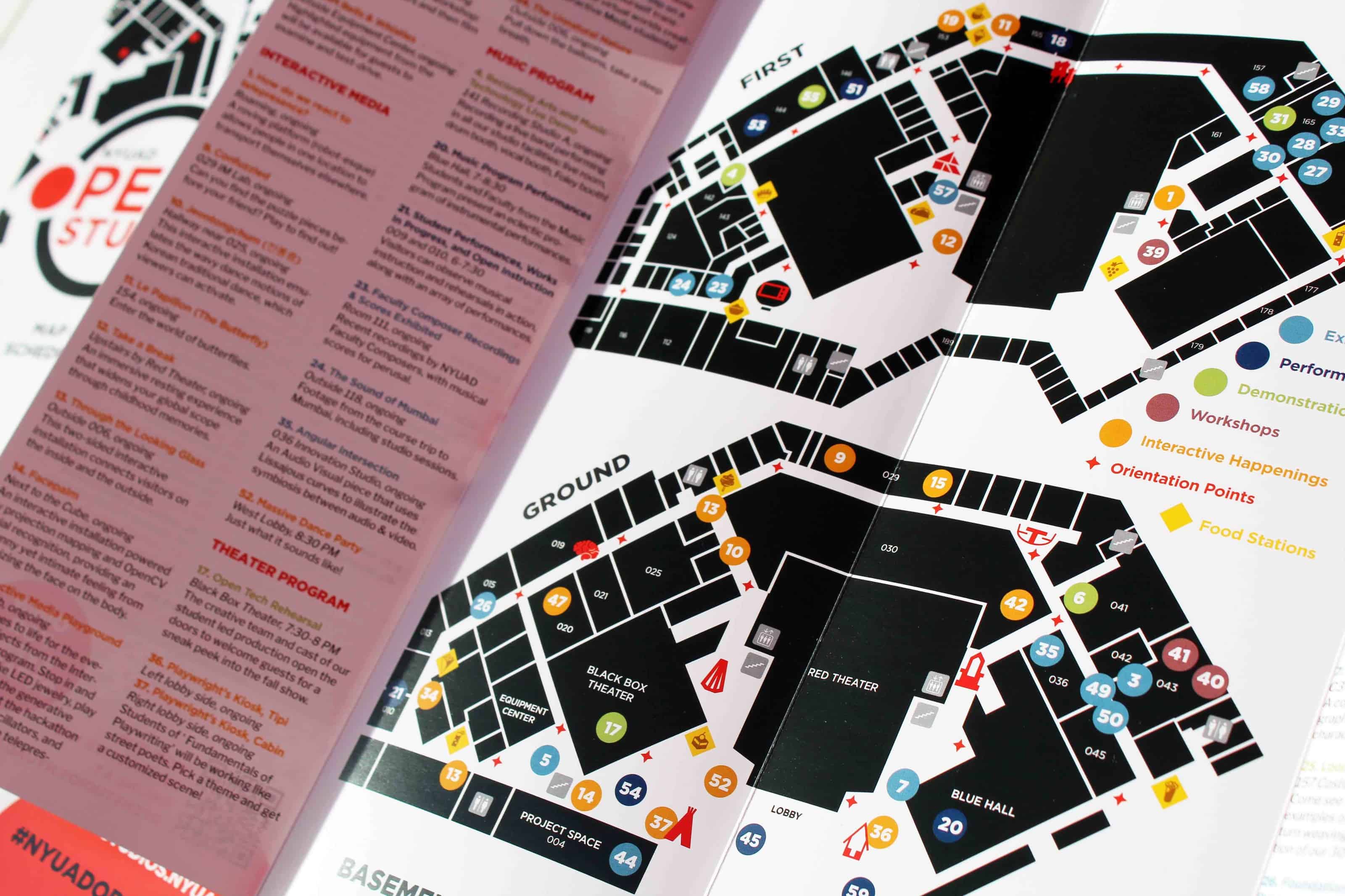 Visual Way Finding Open Studios Visual Wayfinding