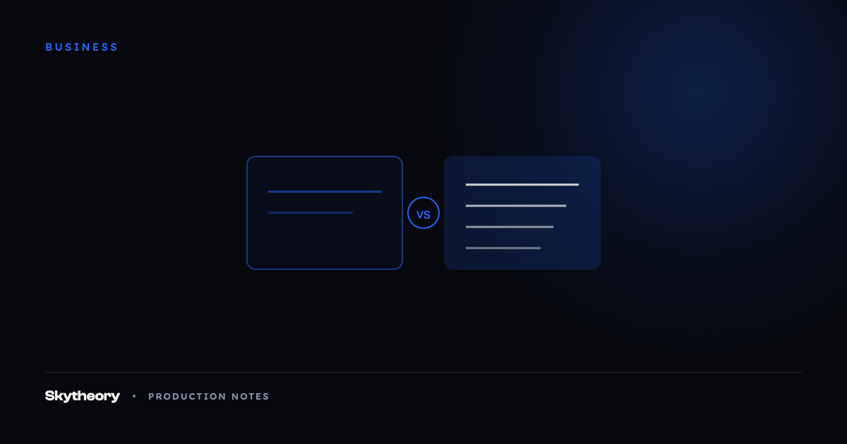 Illustration: a space-only booking beside a full-service booking
