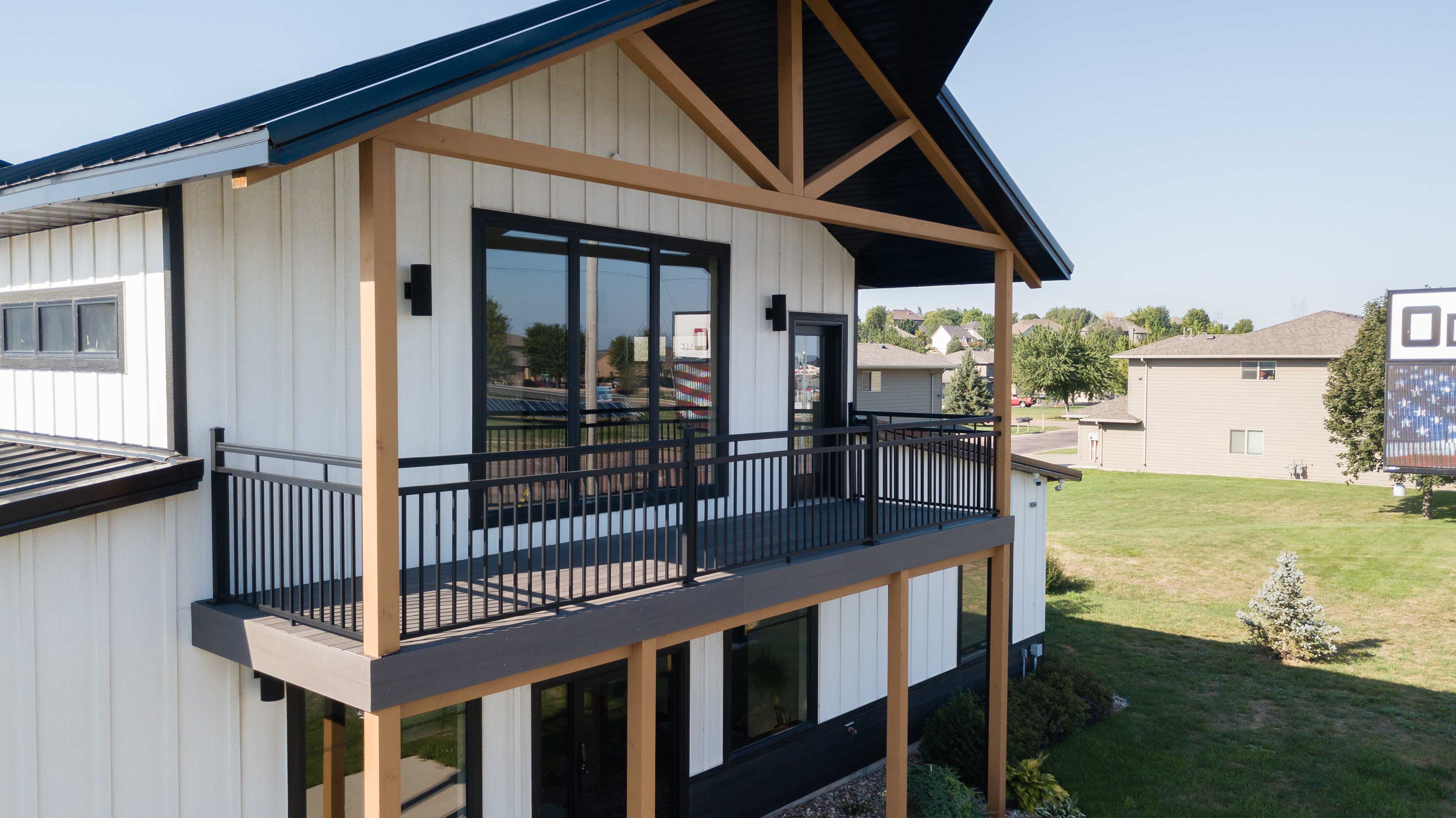 Commercial deck built