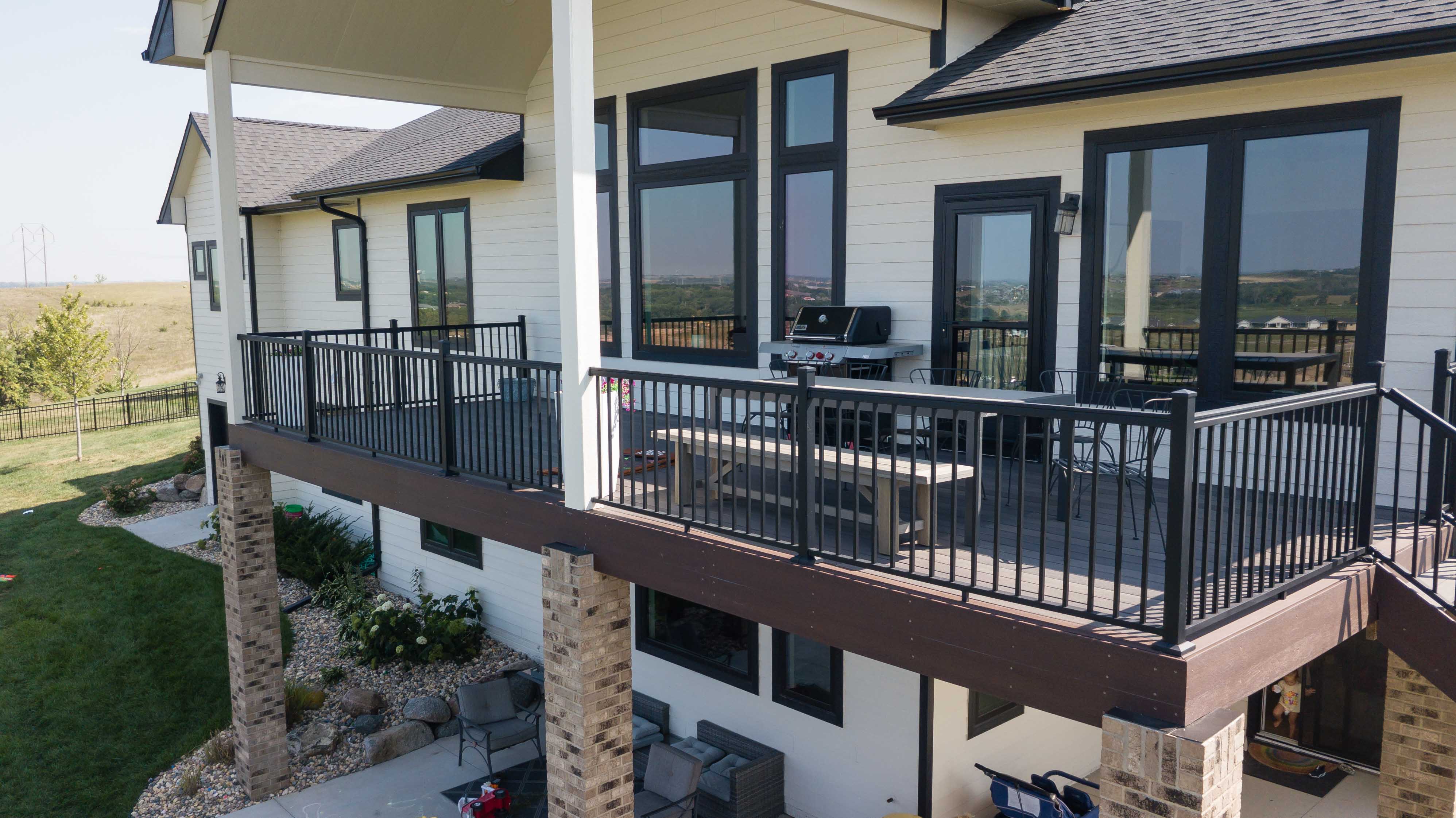 Custom designed deck - Brandon, SD