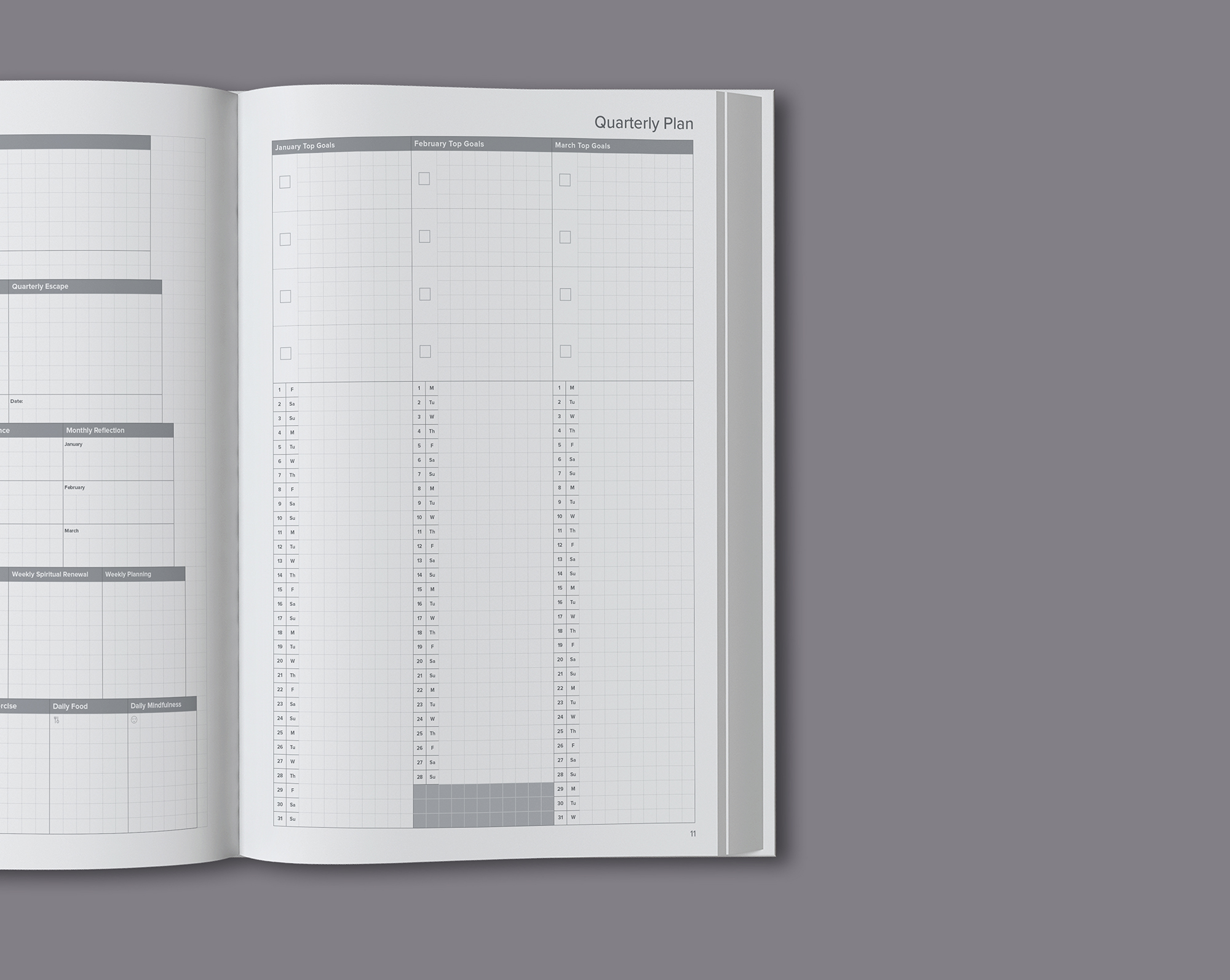 Quarterly Planner