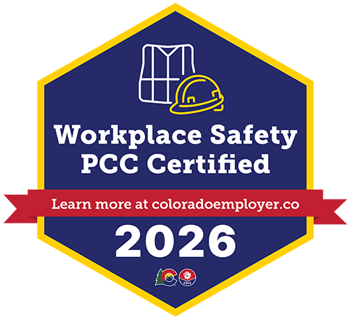 Workplace Safety PCC Certified Logo for 2026.