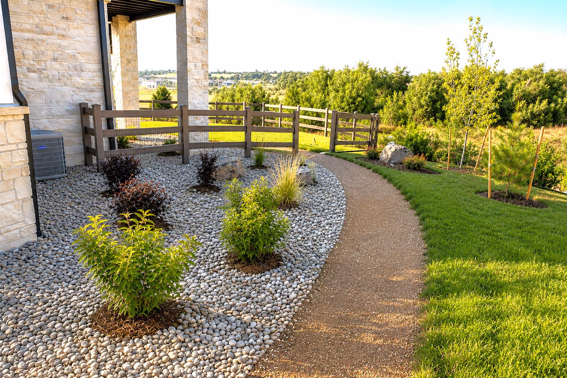 Custom landscape design for Colorado homes