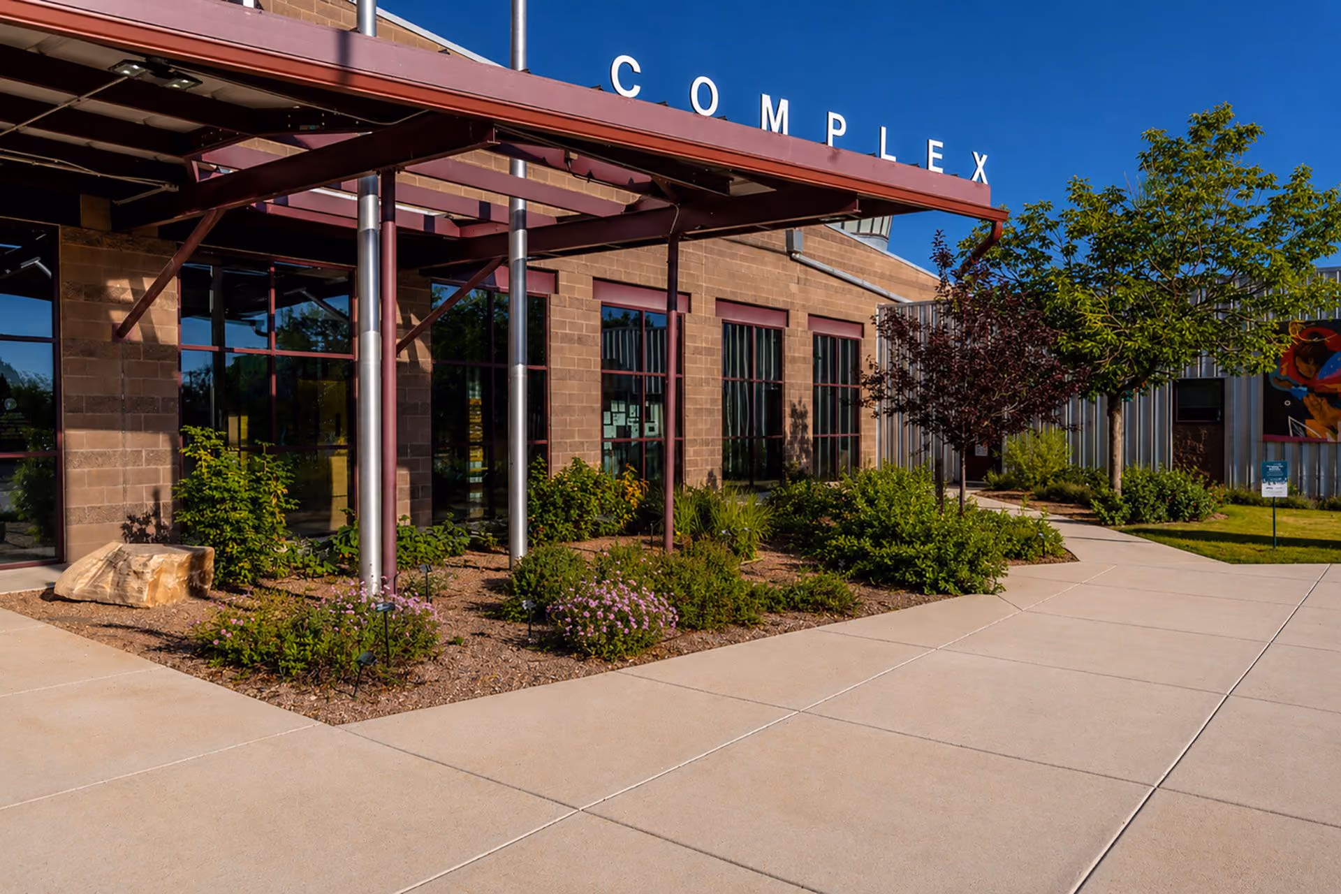 Commercial landscape maintenance by Belmire Premier Landscape Solutions