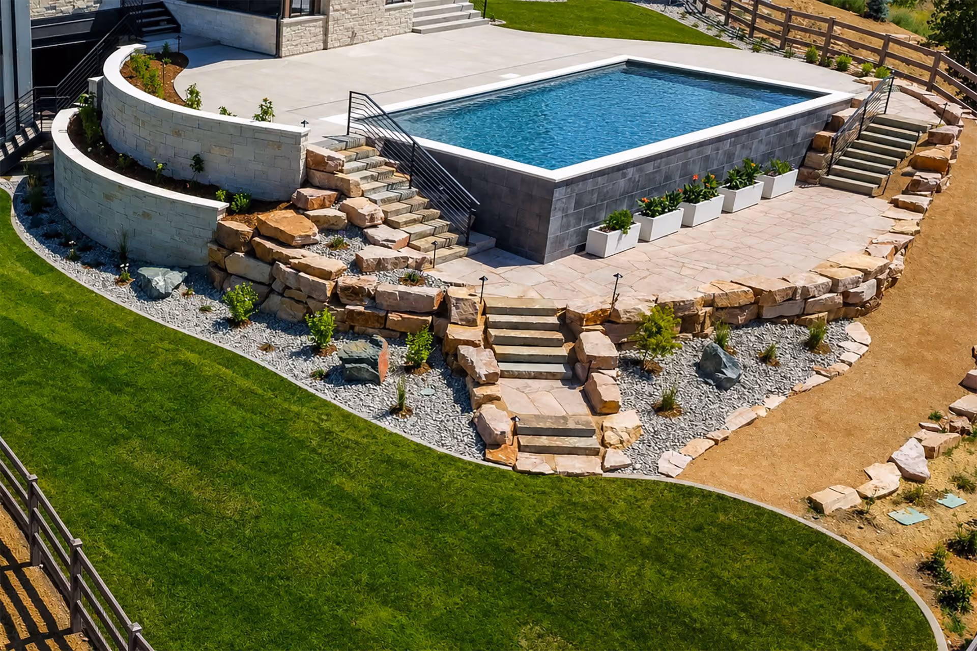 Premium hardscape contractor in Loveland Colorado